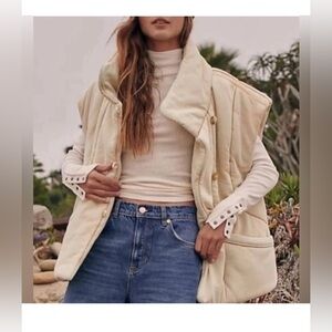 Roll With Us Vest Free People